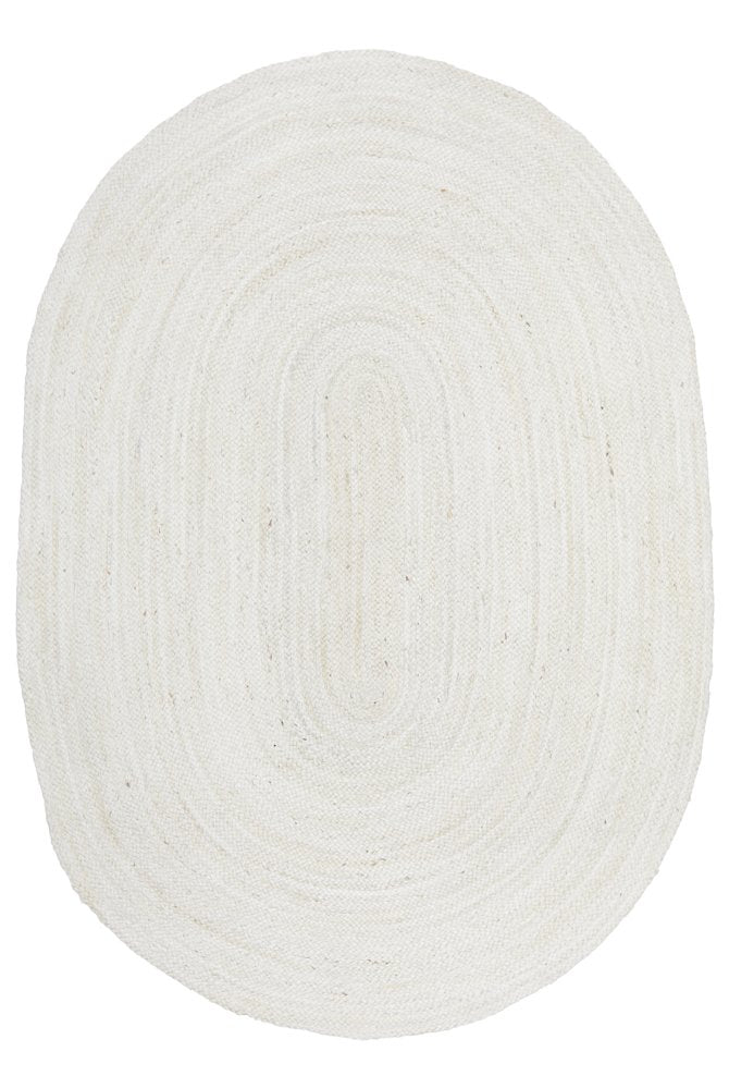 Sandridge - White Oval Rug