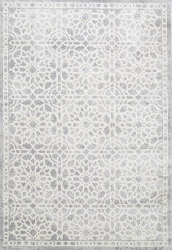 Grace - Damask Grey Rug