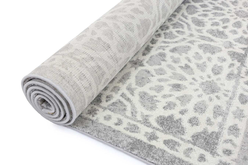 Grace - Damask Grey Rug