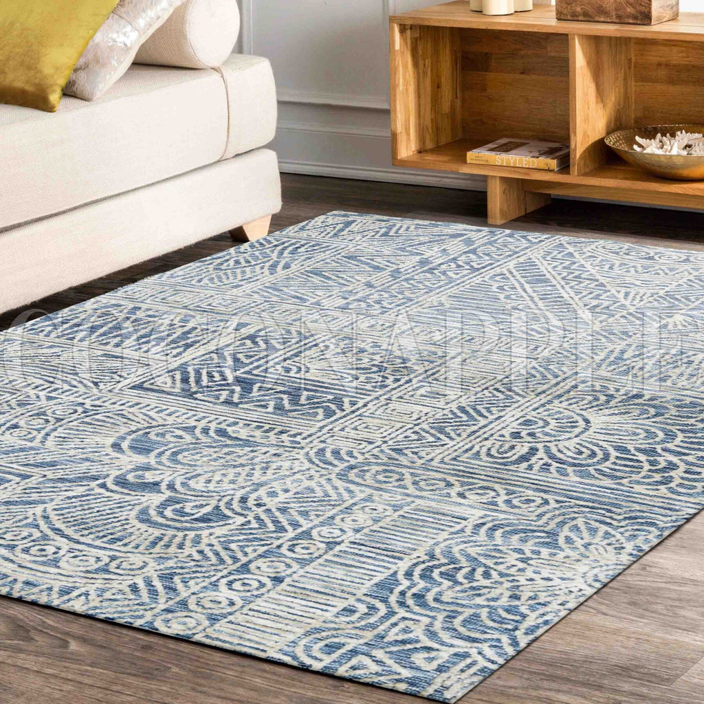 Calliope - Navy Rug