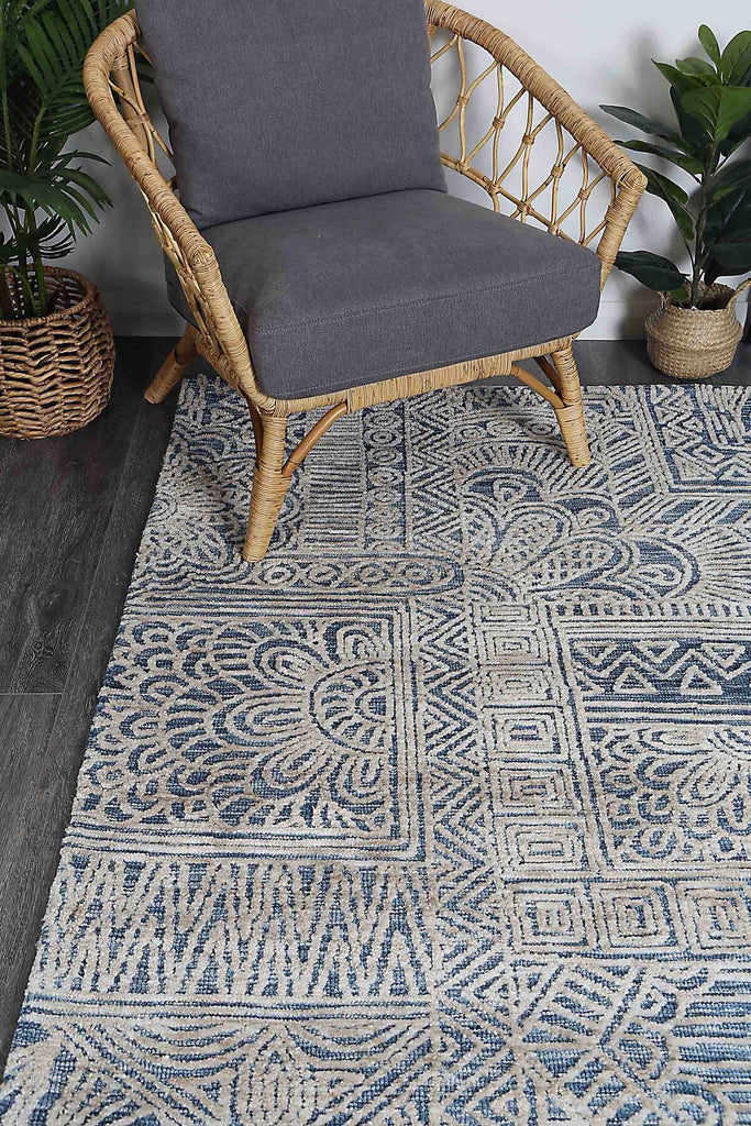 Calliope - Navy Rug