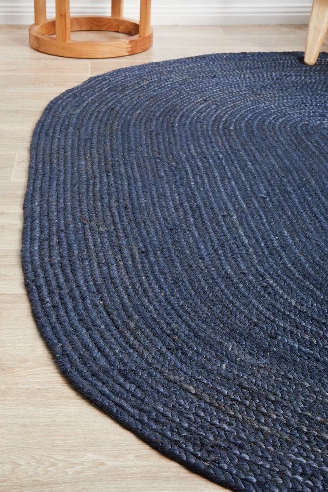 Sandridge - Navy Oval Rug