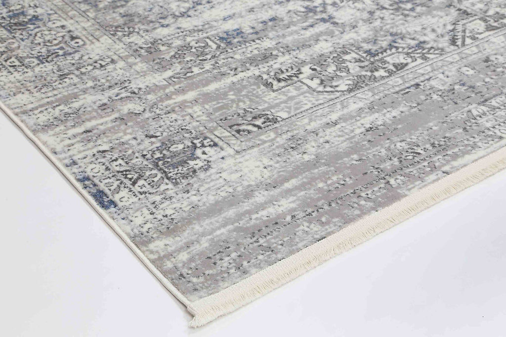 Ossett - Moon Grey Blue Rug