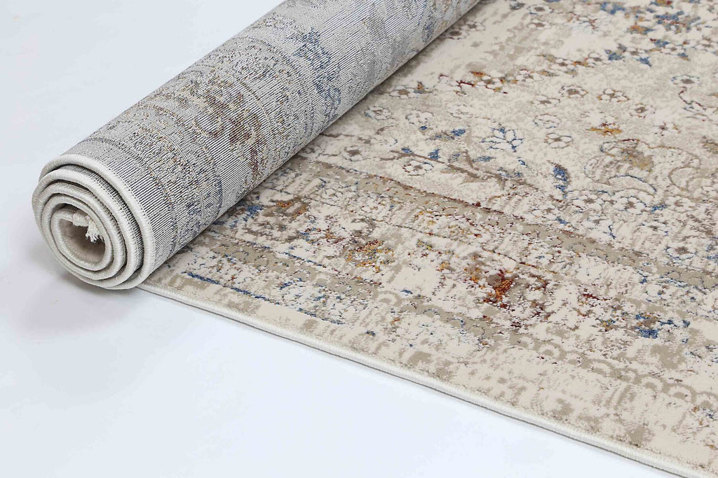 Ossett - Opal Beige Rust Rug