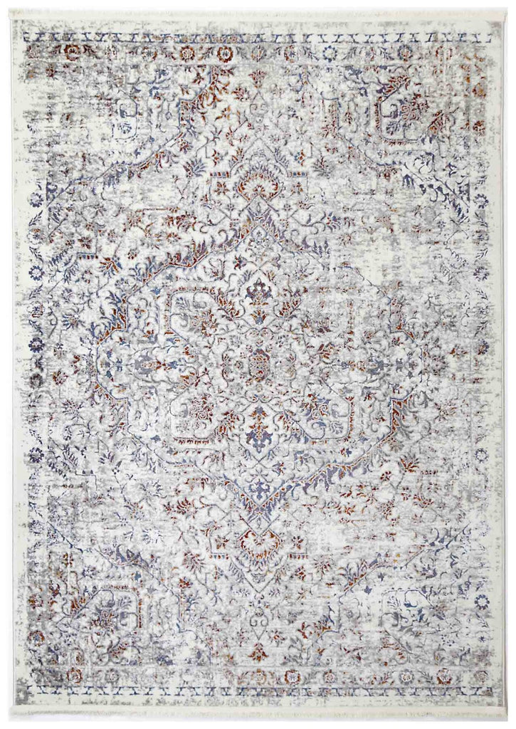 Ossett - Opal Grey Rust Rug