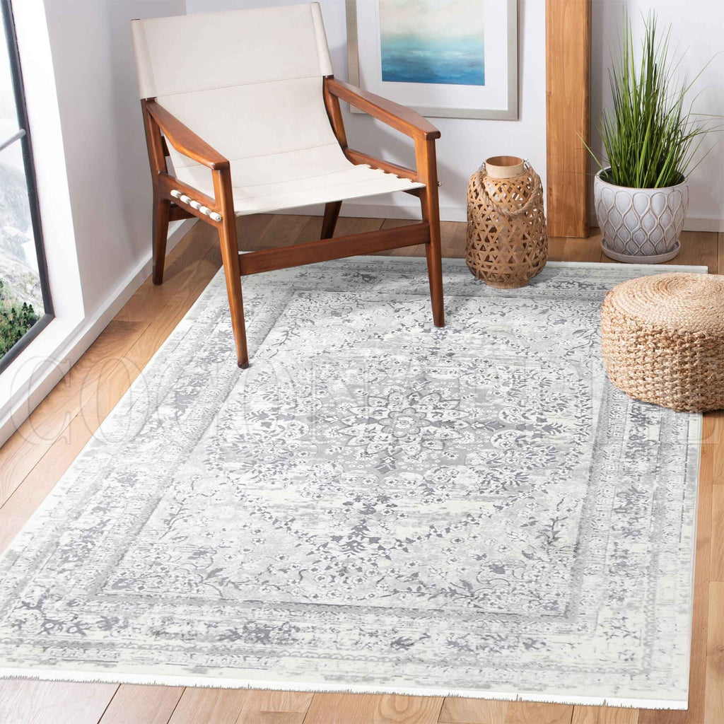 Ossett - Zircon Grey Rug