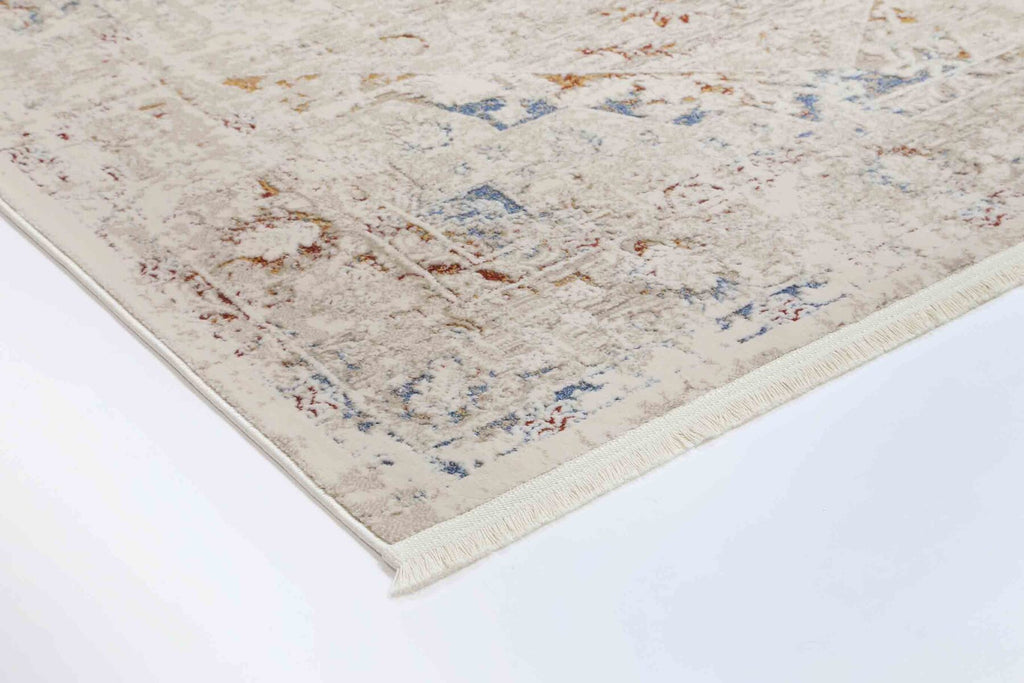 Ossett - Crystal Beige Rust Rug