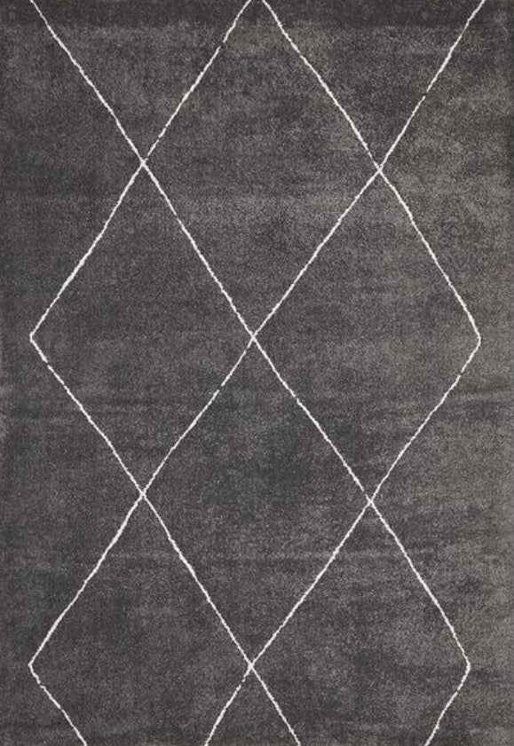 Aldrin Transitional Diamond Charcoal Rug - Coconapple_1