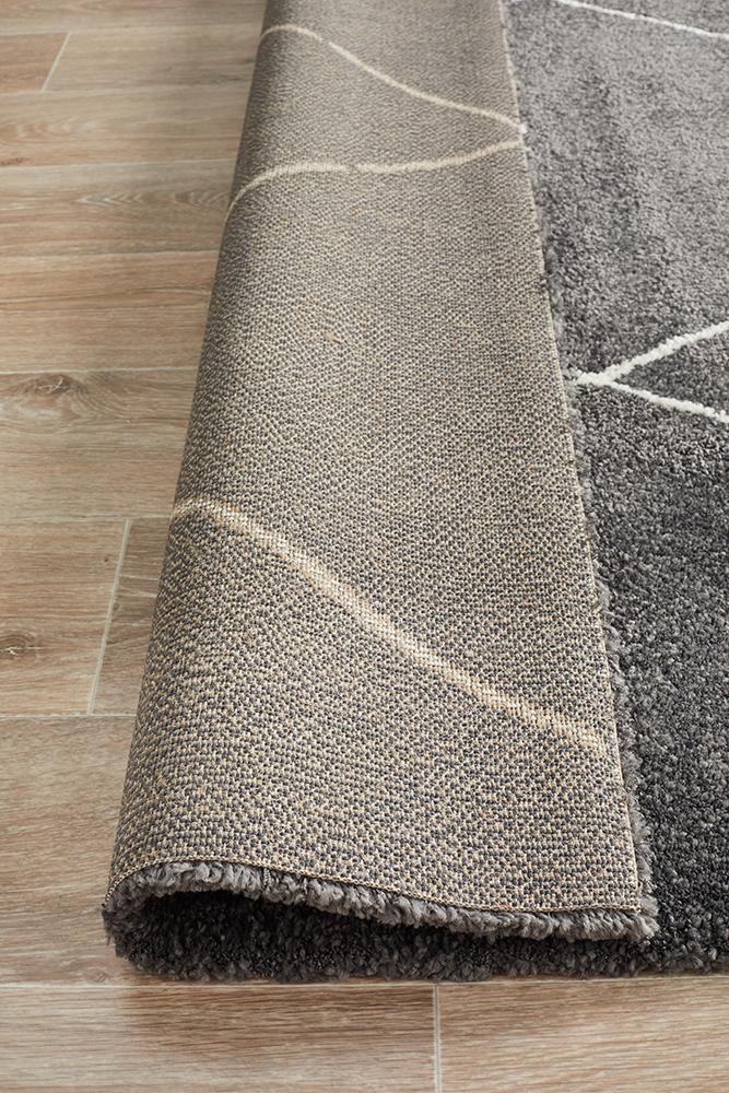 Aldrin Transitional Diamond Charcoal Rug - Coconapple_8