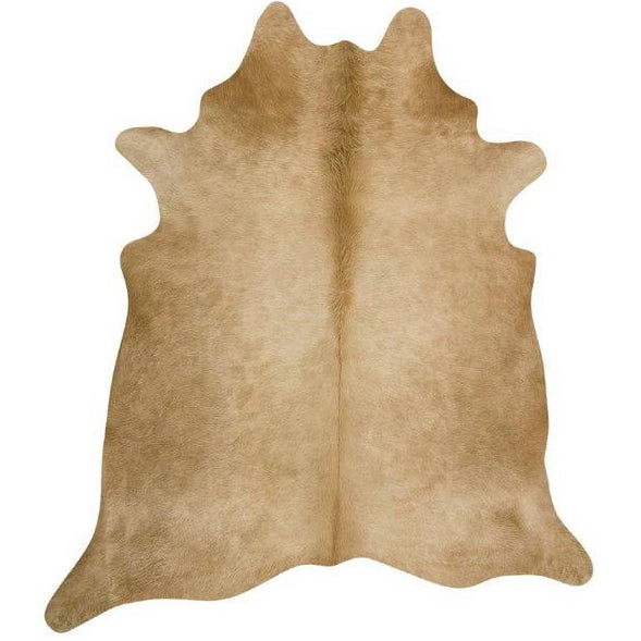 Exquisite Natural Cow Hide Beige