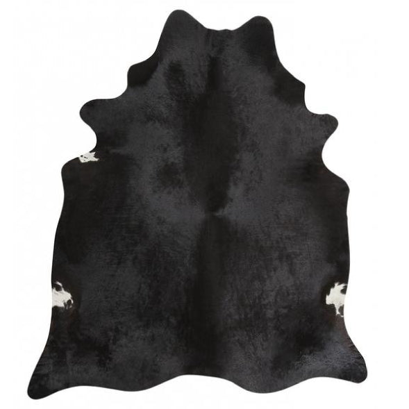 Exquisite Natural Cow Hide Black