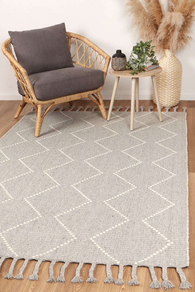 Delara - Diamond Grey Rug