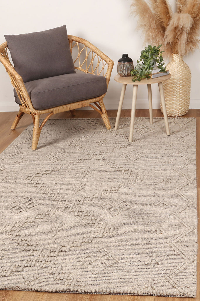 Delara - Boho Ash Rug