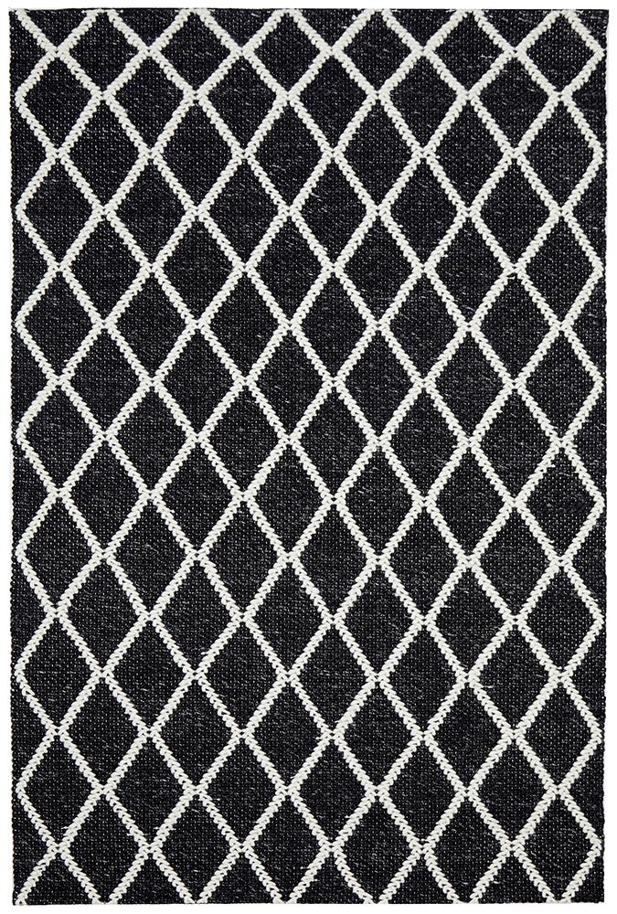 Larson Black Rug Image 4