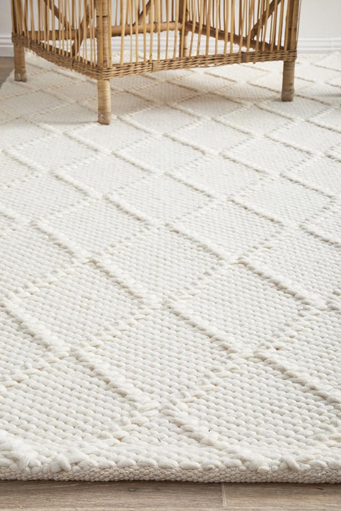 Larson White Rug Image 2