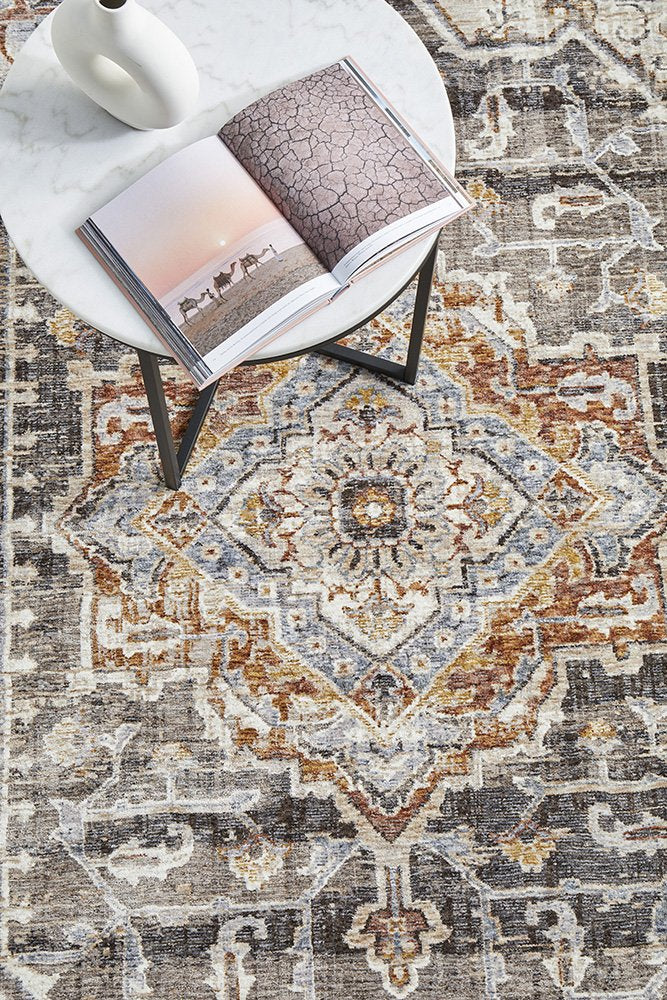 Esha - Smoke Rug