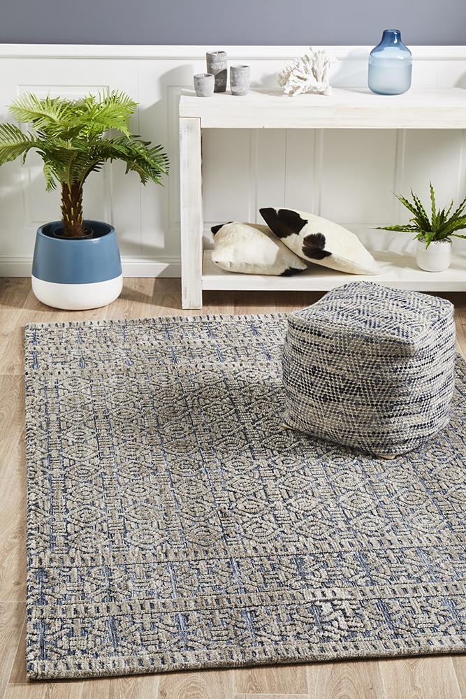Moher Nomadic Grey Navy Rug - Coconapple_1