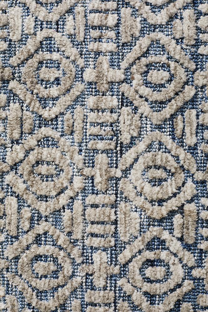 Moher Nomadic Grey Navy Rug - Coconapple_6