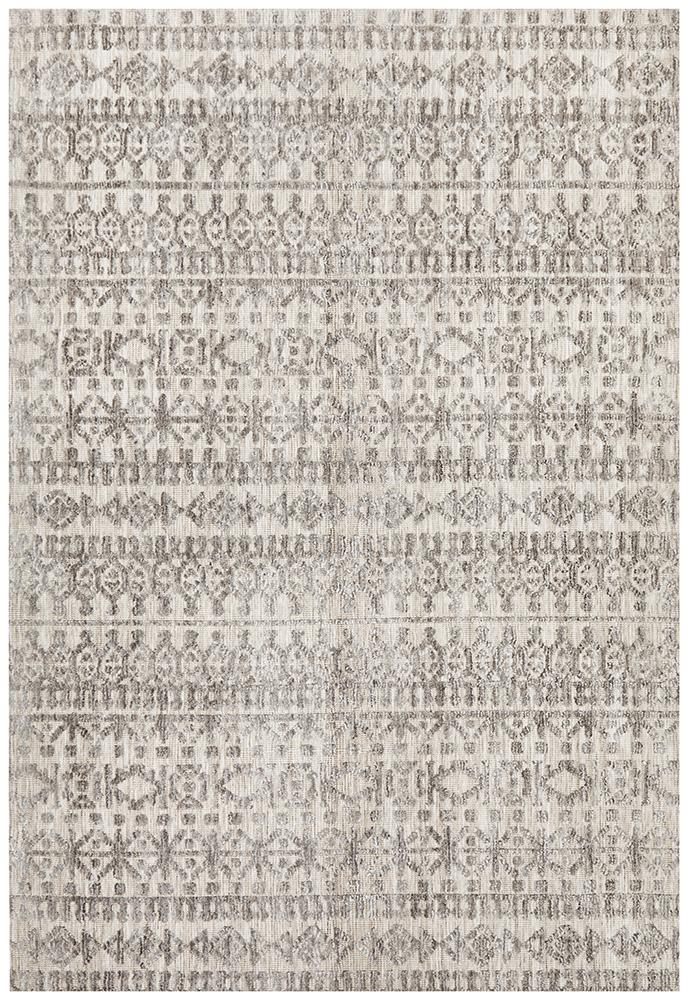 Moher Tribal Beige Taupe Rug - Coconapple_2