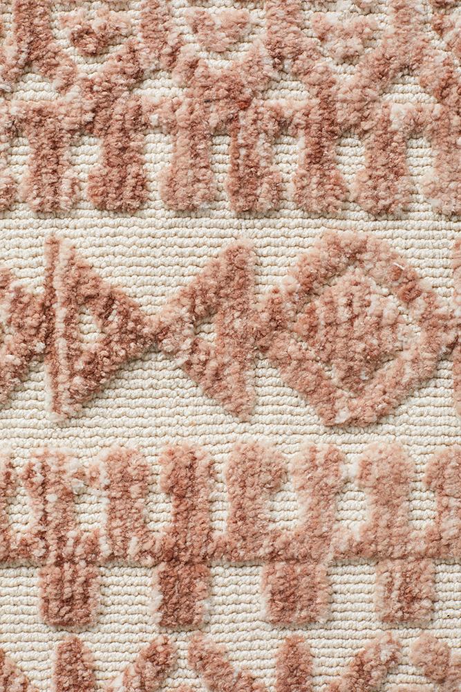 Moher Tribal Ivory Peach Rug - Coconapple_6