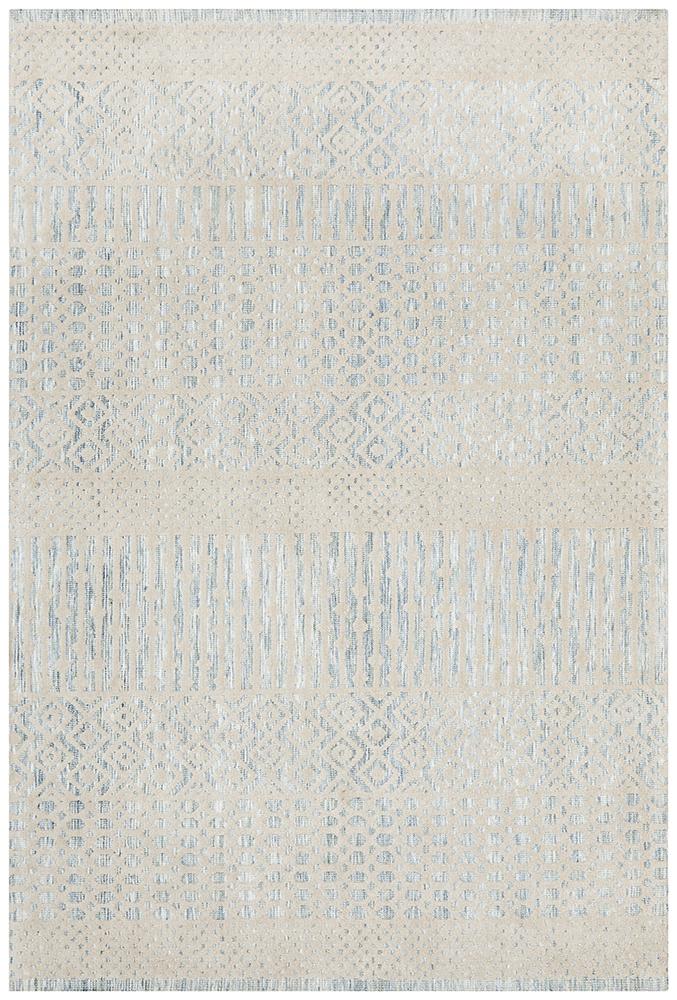 Moher Rustic Cream Blue Rug - Coconapple_2