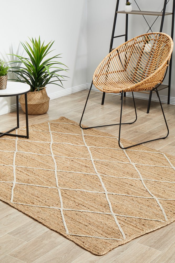 Elanora - Harlequin Natural Rug