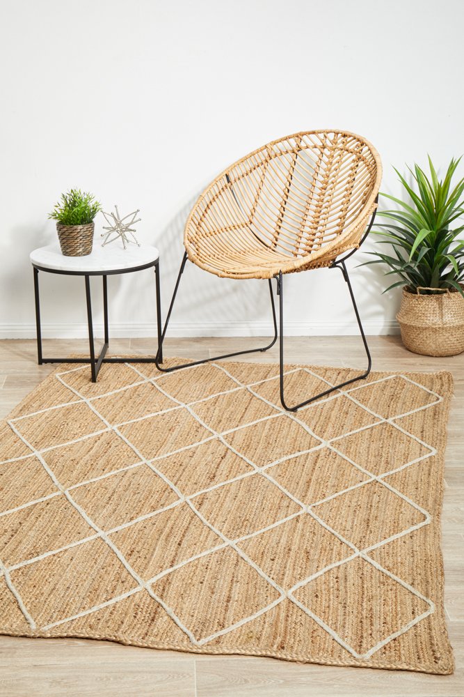 Elanora - Harlequin Natural Rug