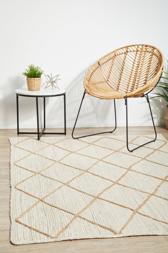 Elanora - Harlequin Ivory Rug