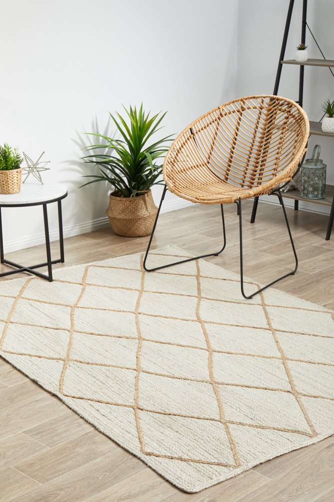 Elanora - Harlequin Ivory Rug