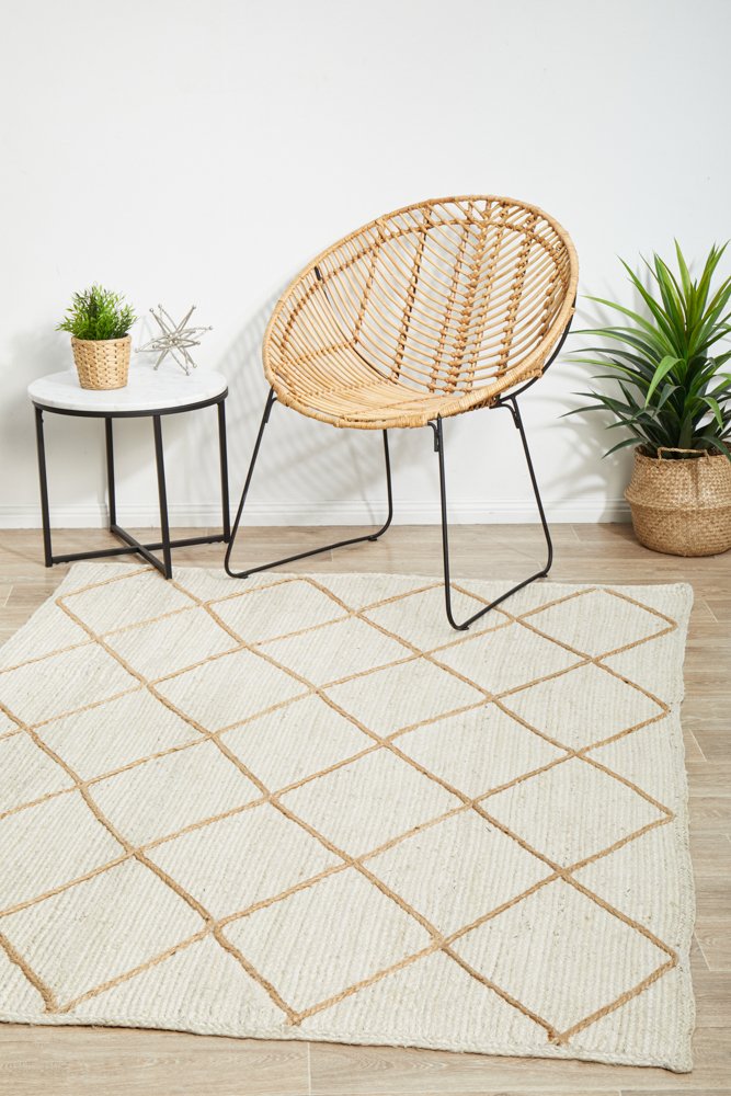 Elanora - Harlequin Ivory Rug