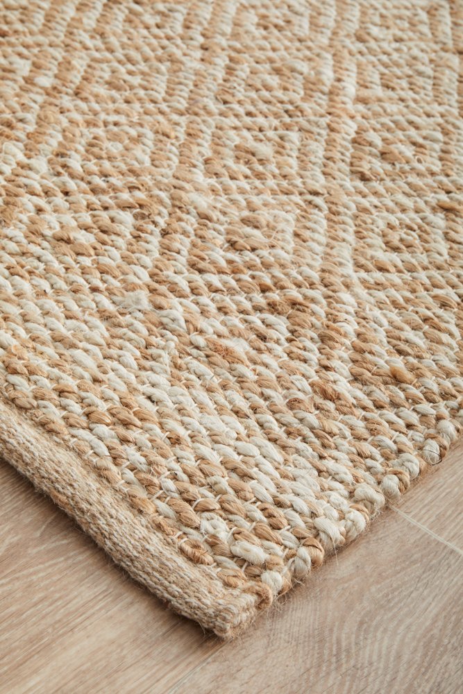 Elanora - Diamonds Ivory Runner