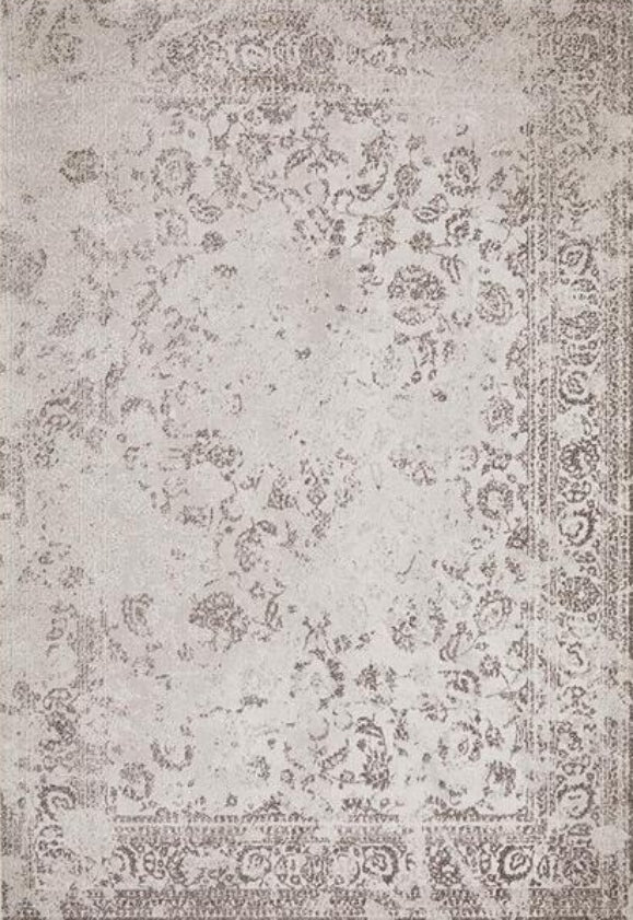 Ophelia - De Bloom Silver Rug