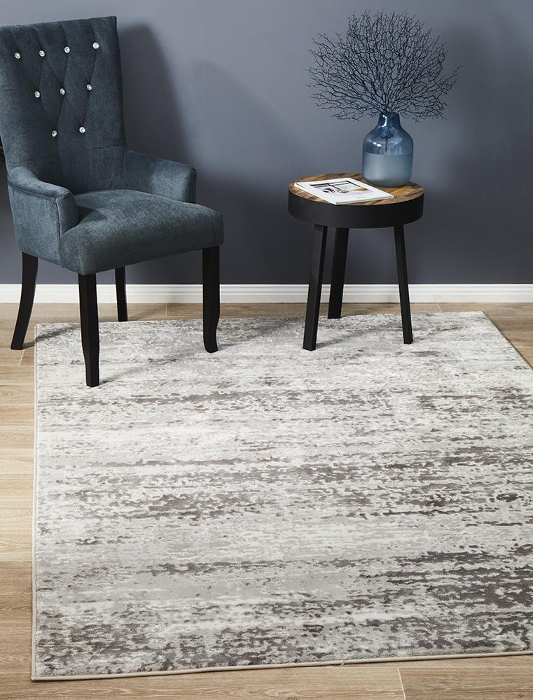 Ophelia - La Muse Silver Rug