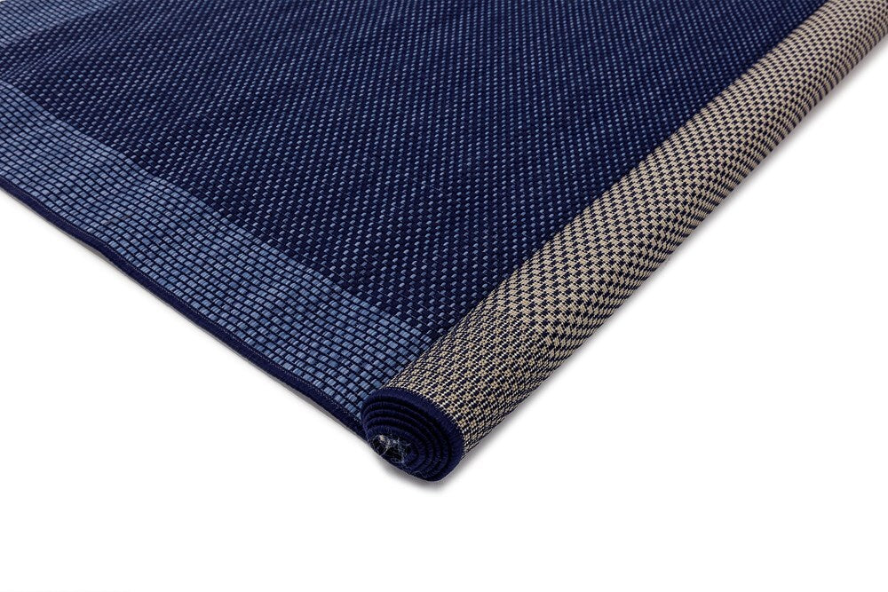 Hayes - Border Indigo Rug