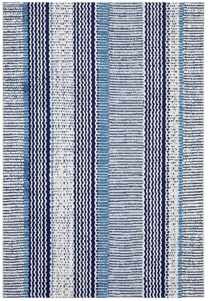 Hayes - Pinstripe Blue Rug