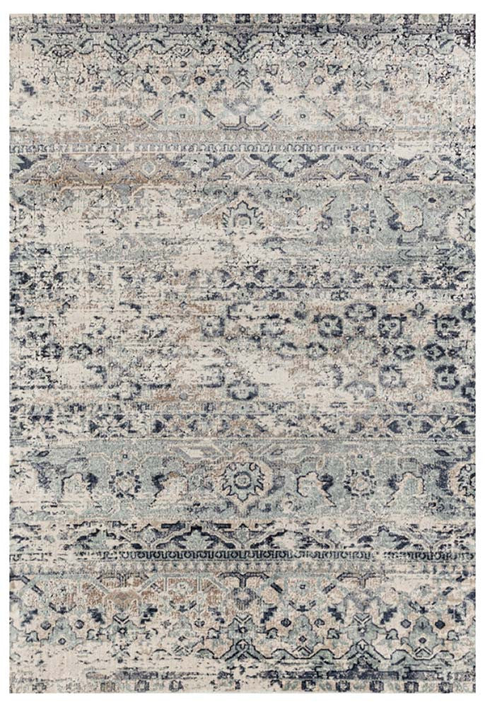 Devine - Segments Blue Rug