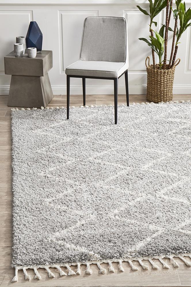 Monreale - Temara Silver Rug