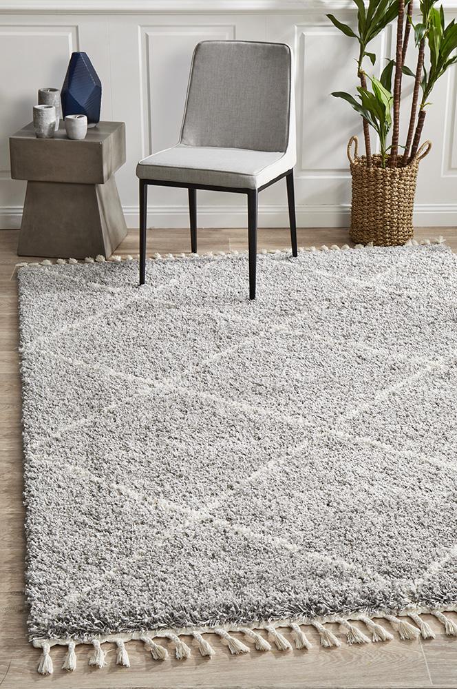 Monreale - Taza Silver Rug