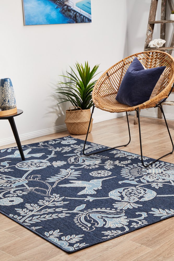 Brighton - Botanica Blue Rug