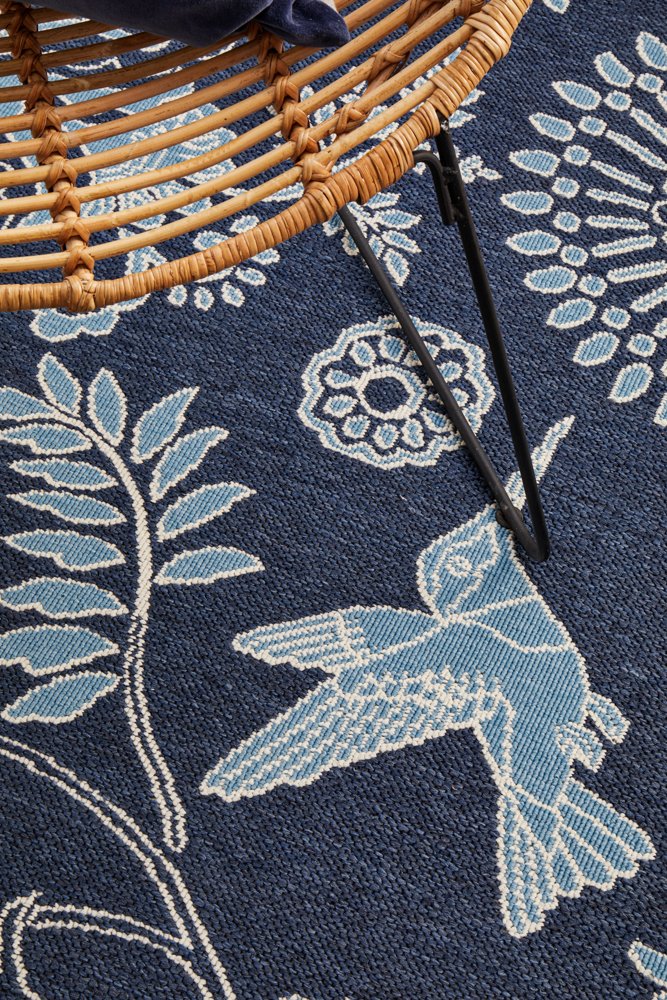 Brighton - Botanica Blue Rug