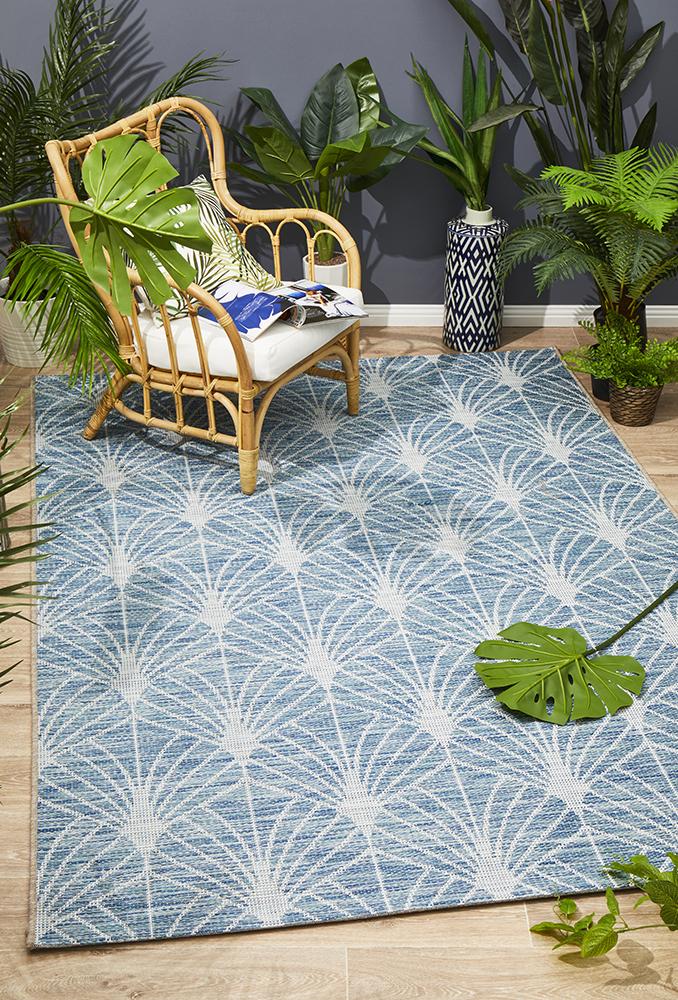 Lincoln - Palmette Sea Breeze Rug