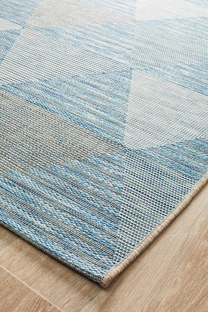 Lincoln - Pyramid Sea Breeze Rug