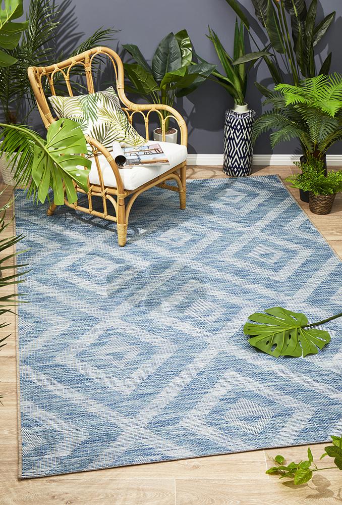 Lincoln - Geo Sea Breeze Rug